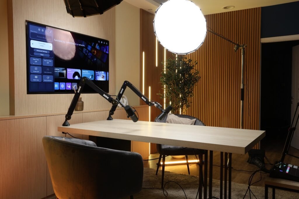 rent podcast studios dubai