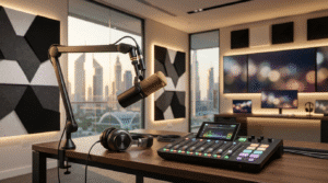 Best Podcast Studio in Business Bay