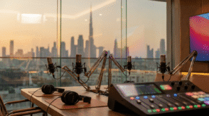 Book Podcast Studio Dubai