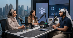 Dubai influencer podcast monetisation 2026